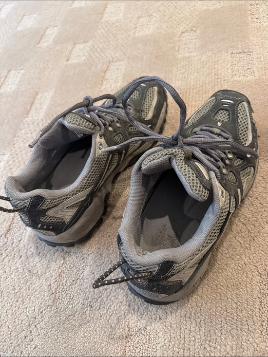 The North Face Gray and Black Trail Shoes Gore-Tex main image 7